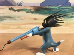 Begini Setiap Adegan Lucu Tom and Jerry Dijadikan Patung