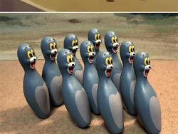 Begini Setiap Adegan Lucu Tom and Jerry Dijadikan Patung