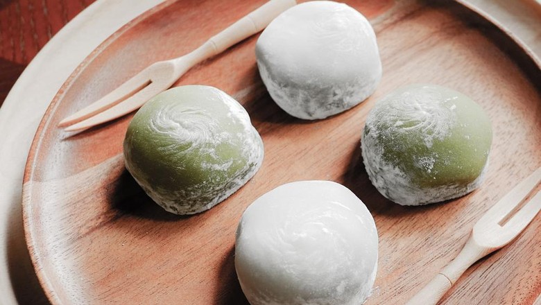Ilustrasi Kue Mochi Ilustrasi Kue Mochi