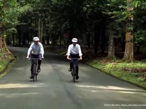 PM Baru Australia Kunjungi Jokowi, Diajak Gowes Bareng di Istana Bogor
