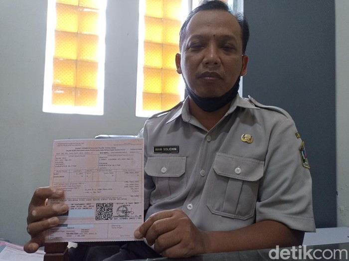 Kasubid Bapenda Pemkab Blitar Imam Solichin