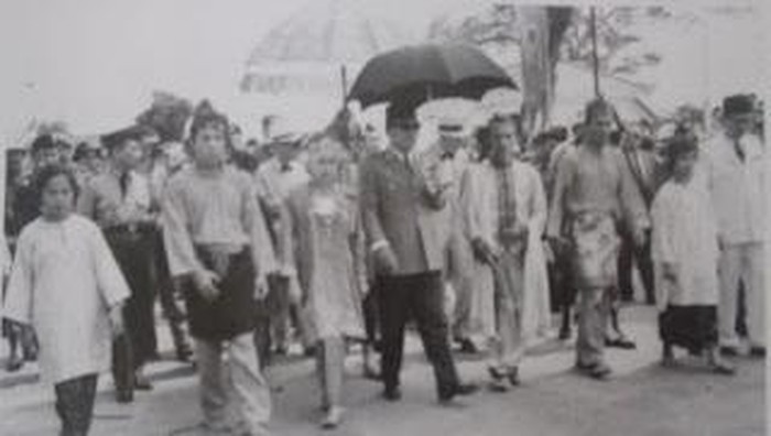 Kedatangan Bung Karno di Jambi.