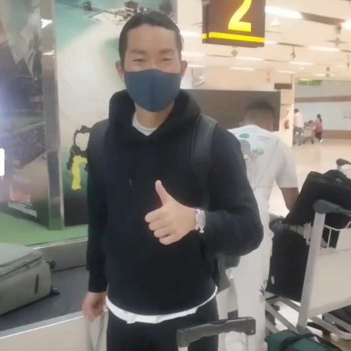 Pemain asing PSM Kenzo Nambu telah tiba di Makassar