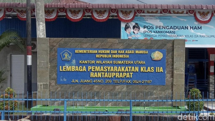 Lapas Rantauprapat, Labuhanbatu.
