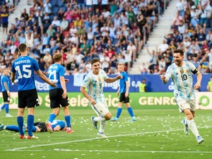 Argentina Sikat Estonia 5-0, Messi Borong Seluruh Gol!