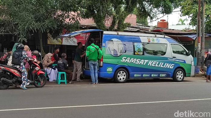 Mobil Samsat Keliling di Ciamis.