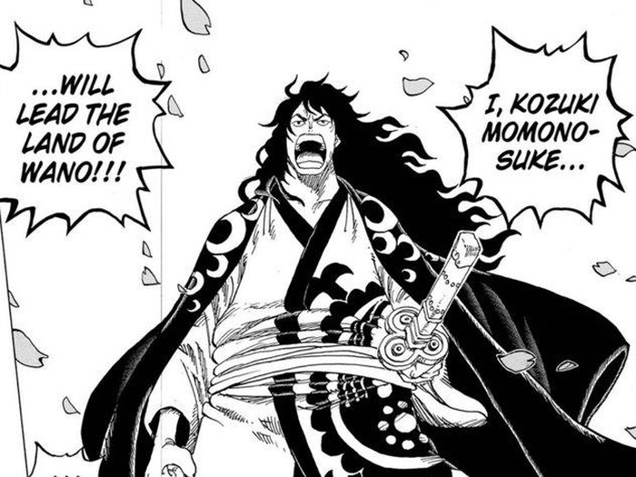 Momonosuke Kozuki di Manga One Piece 1051