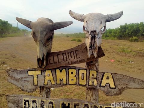 Padang Savana Doro Ncanga Gunung Tambora