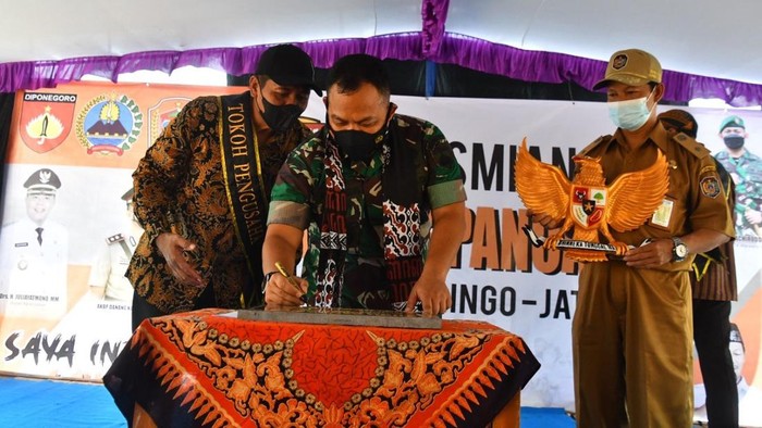 Danrem 074/Warastratama Surakarta, Kol Inf Achiruddin SE di Desa Ngringo, Karanganyar.