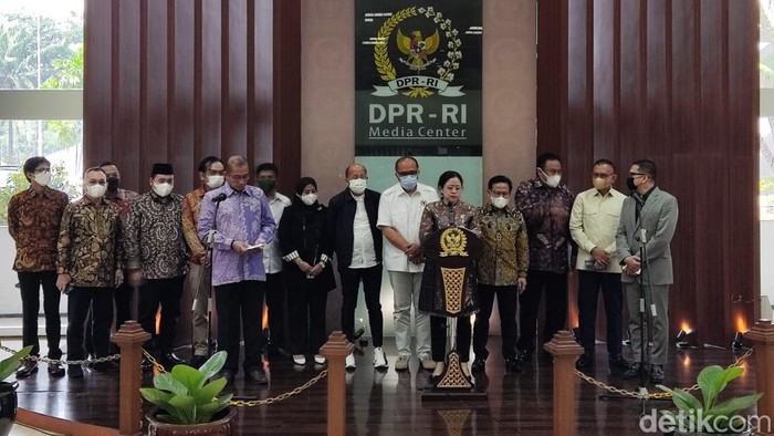 Pengumuman masa kampanye Pemilu 2024 jadi 75 hari. (Matius Alfons/detikcom).