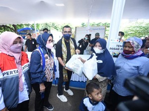 Sediakan 4000 Paket Sembako Murah, Pertamina Dukung UMKM BUMN