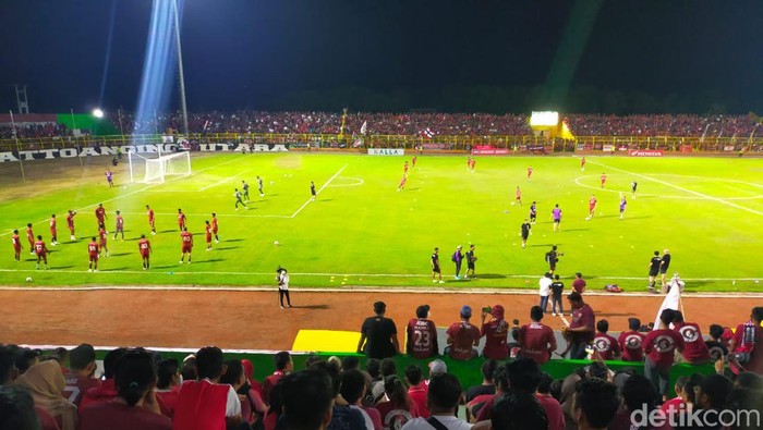 PSM Makassar Vs Sulut United di Stadion Gelora BJ Habibie Parepare.