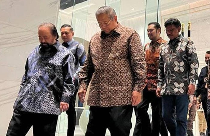 SBY dan AHY bertemu Surya Paloh (Dok istimewa)