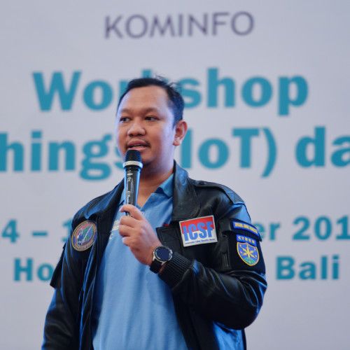 Sekretaris Indonesia Cyber Security Forum (ICSF) dan pengurus di Indonesia Blockchain Society, Satriyo Wibowo. (Dok Pribadi Satriyo Wibowo)
