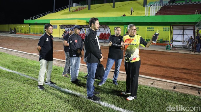 Tim LIB melakukan verifikasi di Stadion Gelora BJ Habibie Parepare
