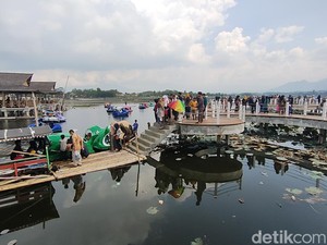 Intip Wajah Baru Situ Bagendit Garut yang Ciamik nan Instagramable