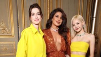 Ketiganya langsung jadi pusat perhatian. (Foto: Getty Images for Bulgari/Daniele Venturelli)