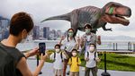 Ada di Hong Kong, Robot T-Rex Raksasa Ini Tingginya 4,6 Meter