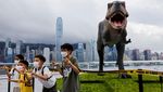 Ada di Hong Kong, Robot T-Rex Raksasa Ini Tingginya 4,6 Meter