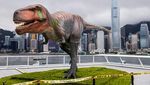 Ada di Hong Kong, Robot T-Rex Raksasa Ini Tingginya 4,6 Meter