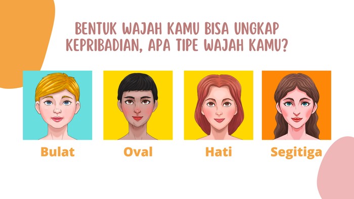 Bentuk Wajah Bisa Ungkap Kepribadian, Tipe Wajah Kamu yang Mana?