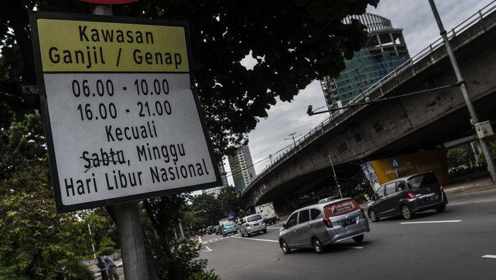 Lokasi dan Waktu Penerapan Sistem Ganjil Genap di Jakarta