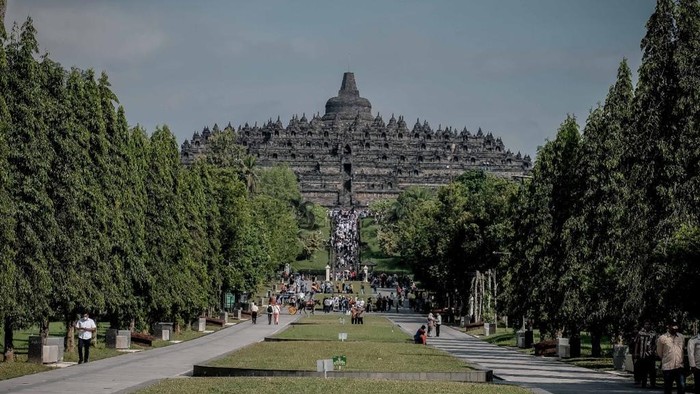 Candi Borobudur di Magelang, Jawa Tengah