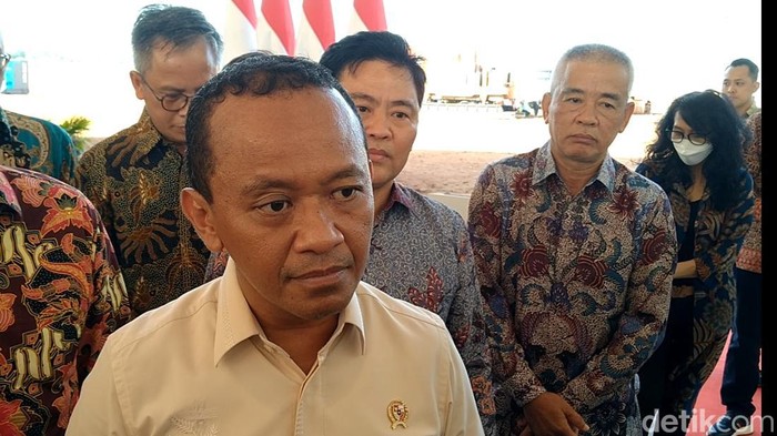 Groundbreaking PT Rumah Keramik Indonesia oleh Menteri Investasi/BKPM Bahlil Lahadalia di Kawasan Industri Terpadu (KIT) Batang, Selasa (7/6/2022).