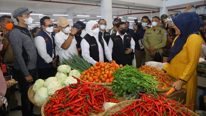 gubernur khofifah harga cabai