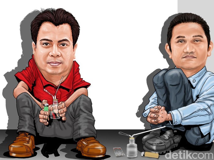 Ilustrasi duo hakim PN Rangkasbitung terlibat kasus narkotika.