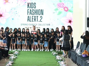 Eve Model Inc Gelar Kids Fashion Alert 2, Bintang Tamunya Ayu Gani