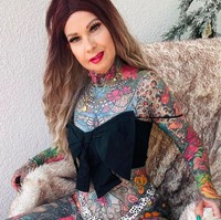 Berkat keunikannya tersebut, Kerstin memiliki banyak penggemar di media sosial. Followers di Instagramnya sebanyak 191 ribu dengan nama akun @tattoo_butterfly_flower. Foto: dok. Instagram/@tattoo_butterfly_flower