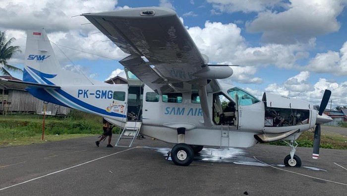 KKB serang pesawat di Nduga, Papua menyebabkan pilot dan co-pilot terluka. (Dok. Istimewa).