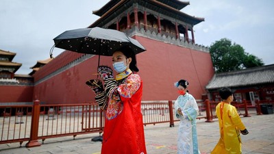 Kota Terlarang di Beijing Kembali Dibuka, Traveler Langsung Foto-foto