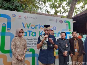 Dorong Ekraf di Pinggir Ibu Kota, Sandiaga: Kerja di Jakarta, Ngopi di Tangsel