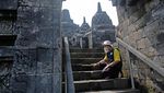 Foto-foto Ini Tunjukkan Sebagian Kerusakan di Candi Borobudur