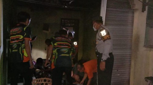 Peristiwa kebakaran di Jalan Palapa 2, lingkungan Karang Tapen kelurahan Cilinaya Kecamatan Cakranegara Kota Mataram, Senin (6/6/2022)
