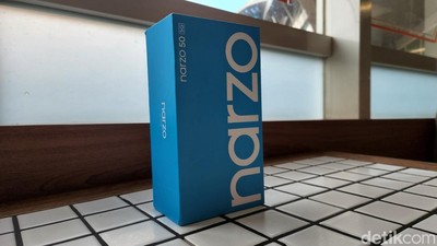 Unboxing Realme Narzo 50 5G, Menggoda di Harga Rp 3 Jutaan