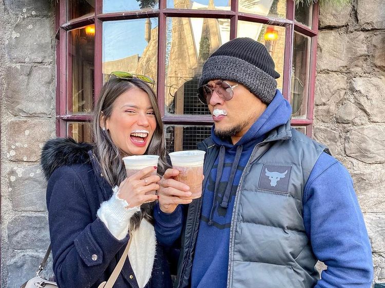 Serunya Momen Ngopi Sabrina Chairunnisa dan Deddy Corbuzier