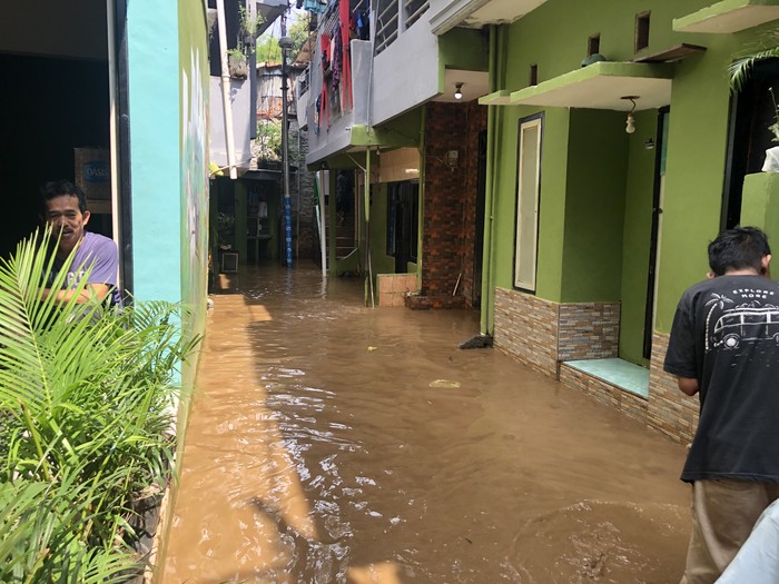 Situasi di Kebon Pala, Kampung Melayu (Hanafi-detikcom)