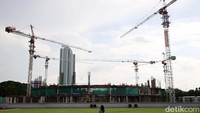 Nantinya stadion dengan kapasitas 15.000 kursi penonton itu tak hanya diperuntukkan olahraga basket saja, melainkan voli, bulutangkis, hingga konser musik.