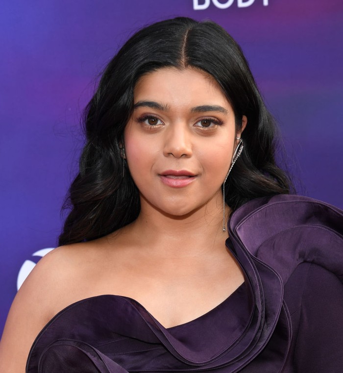 1400739355 LOS ANGELES, CALIFORNIA - JUNE 02: Iman Vellani attends Disney+ And Marvel's New Television Series