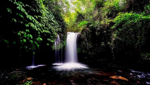 Air Terjun Yeh O di Jl. Gunung Sari, Jatiluwih, Desa Senganan, Kecamatan Penebel, Kabupaten Tabanan, Bali