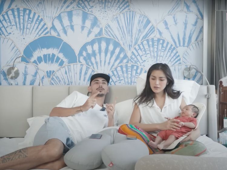 7 Foto Perdana Wajah Baby Don, Anak Jessica Iskandar & Vincent Verhaag
