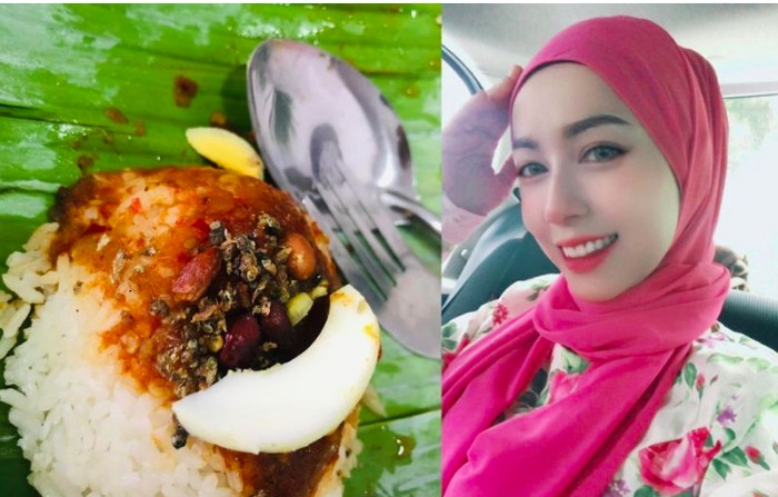 Beli nasi lemak ada kotoran ikan