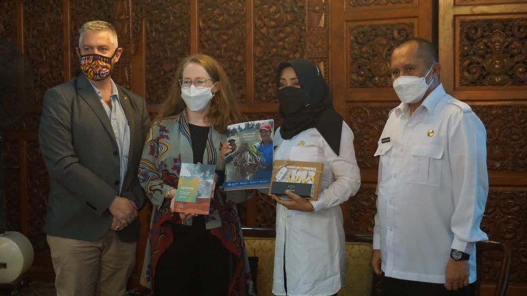 Bupati Mojokerto Jajaki Kerja Sama di Sektor Pertanian dengan Australia