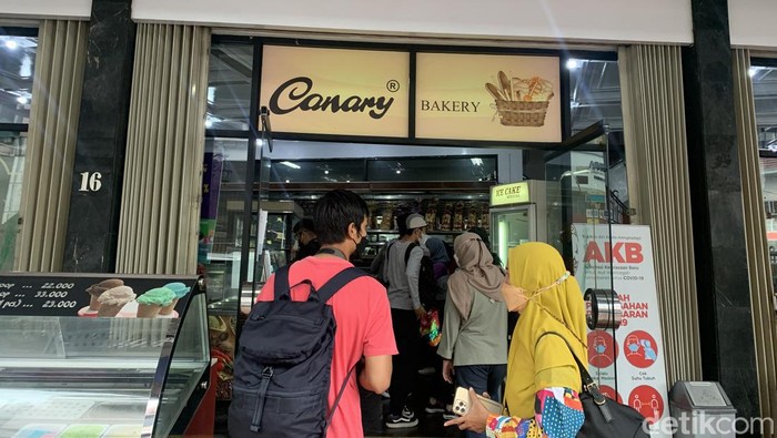Canary Bakery di Jalan Braga, Kota Bandung.