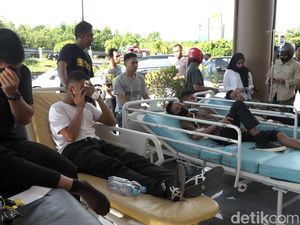 Gempa M 5,8 Mamuju, 7 Calon Siswa Polri Luka Tertimpa Plafon