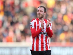 Christian Eriksen habis kontraknya dengan Brentford di musim panas ini (Getty Images)