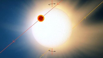 TOI-1431b. Juga dikenal sebagai MASCARA-5b, planet ini berjarak 490 tahun cahaya dari Bumi dan termasuk salah satu planet paling panas yang pernah ditemukan. Suhunya di siang hari mencapai 2.700 derajat Celsius, dan di malam hari 2.300 derajat Celsius. Saking panasnya, logam bisa menguap di planet ini. Foto: University of Southern Queensland. Foto: NASA/JPL-Caltech